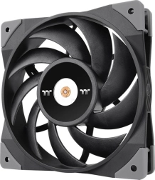 Ventilator THERMALTAKE TOUGHFAN 120 mm s hidravličnim ležajem, visok pretok zraka, črn