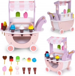 lesen stoj za sladoled za otroke 12 kosov ECOTOYS