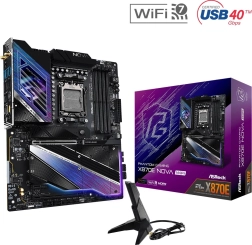 ASROCK X870 NOVA WIFI – osnovna plošča ATX za podnožje AM5 z DDR5 in M.2