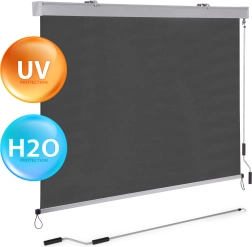 Navpična rolo tenda za balkon in teraso v bež barvi MultiGarden