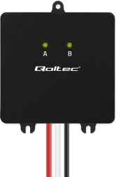 Uravnalnik napetosti 24 V za 2×12 V akumulatorja, 5 A, LiFePO4, AGM, GEL