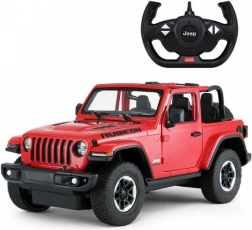 Jeep Wrangler Rubicon 1:14 radijsko voden model Rastar 2,4 GHz – rdeč