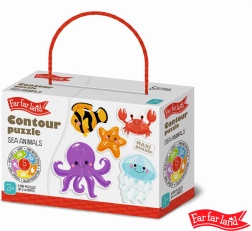 Obrisne puzzle Morje 5 slik