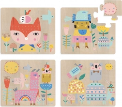 Vilac lesene sestavljanke razvijajoča se zgodba