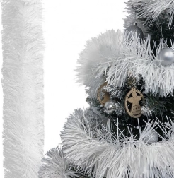 bela božična girlanda 6 m RUHHY