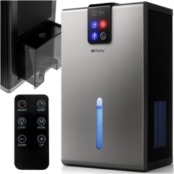 Srebrni razvlaževalnik zraka RUHHY s Peltierjevim modulom in LED