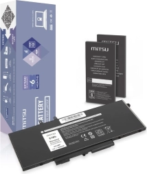 Baterija MITSU za DELL Latitude 5400/5500/5510, 8000 mAh 61 Wh, 7,6 V