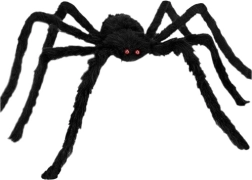 Ruhhy furry Halloween spider decoration 50 cm - 1 piece