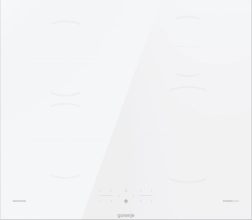 GORENJE indukcijska kuhalna plošča, bela, 4 cone, BigZone 23 cm in PowerBoost