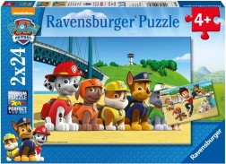 Ravensburger sestavljanka PAW Patrol ekipa 2x24 koščkov