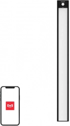 Senzorska LED luč za omare YEELIGHT 40 cm, črna, 4000 K