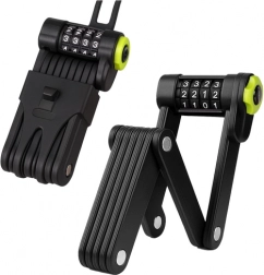 Zložljiv kolesarski ključavnica s kodo TRIZAND