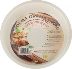 Okrogla pekač za peko 26 cm Caffe Creme
