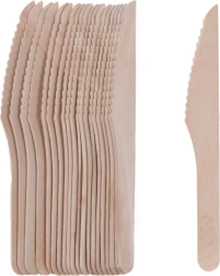 Leseni enkratni noži 16,5 cm – 20 kos