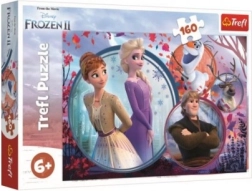 Sestavljanka Trefl Disney Frozen 2 – Sestrska pustolovščina, 160 kosov