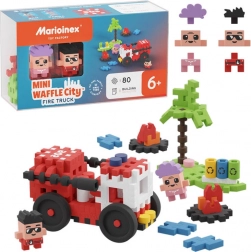 Vafle mini - Gasilski avto 80 elementov