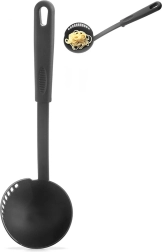 Zajemalka s cedilnim robom BLACKLINE 150 ml, 30,5 cm