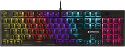 Mehanska igralna tipkovnica tracer gamezone unique pudding rgb, usb