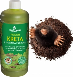 Ekološki odganjalec krtov, voluharjev in glodavcev Bariera 1 l