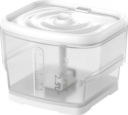 Pametna fontana za pse in mačke PETSUPER PW03 2,5 l bela