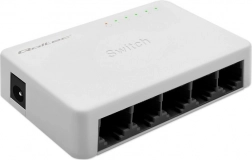 Omrežno stikalo Qoltec 5× RJ45, 100 Mb/s Fast Ethernet LAN
