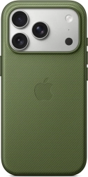 Tkaninsko ohišje TechWoven z MagSafe za iPhone 17 Pro – zeleno