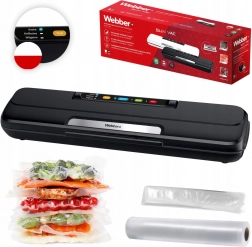 vakuumirka za živila 110 W s priborom, črna