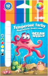 temperne barve ocean world 6×12 ml set