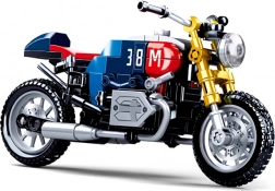 Sluban Model Bricks motor cafe9 racer  gradbeni komplet 197 delov