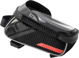 MalTrack vodoodporna okvirna kolesarska torbica z držalom za telefon