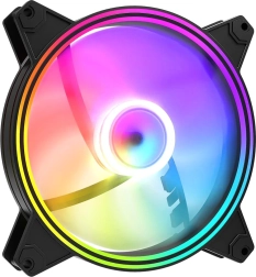 Volcano Apex 140 ARGB Reverse – tih 140 mm ventilator z naslovljivim RGB