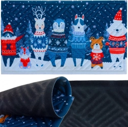 Božična vhodna preproga RUHHY 75 × 45 cm