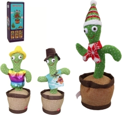 Plesoči kaktus z lučko 31 cm