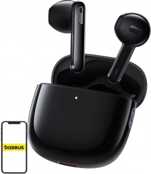 Brezžične slušalke TWS Baseus Bowie WX5 črna
