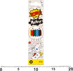 Šestkotne barvice 6 kos