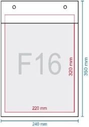Mehurčasta kuverta F16 240 × 350 mm AROFOL