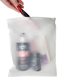 Mat vrečke z zadrgo 250 × 200 mm, 50 kos