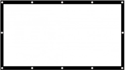 Projektni zaslon 84 palcev Maclean 186x100 cm z 25mm okvirjem