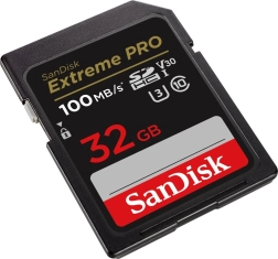 Pomnilniška kartica SanDisk Extreme Pro SDHC 32 GB UHS-I U3 V30 100/90 MB/s