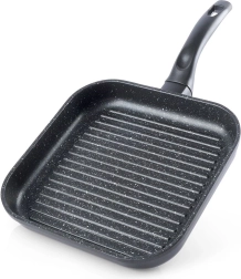 Kvadratna granitna žar ponev 26 × 26 cm GRANDE