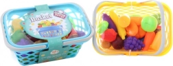 Plastična košara s živili za otroke