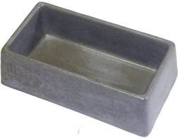 Betonska skleda za glodavce, pravokotna 245 × 135 × 75 mm