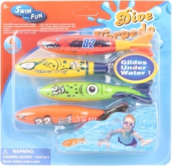 Vodne potapljaške rakete za otroke – set 4 kos