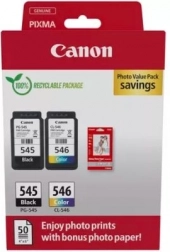 Canon multipak PG-545/CL-546 Photo Value s fotopapirjem