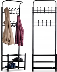 Stojalo za oblačila s policami ModernHome