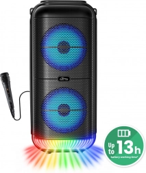 Prenosni Bluetooth zvočnik MEDIA-TECH Power Audio MT3183 s karaokami in LED osvetlitvijo
