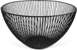 Kitchisimo wire fruit bowl black 25 cm