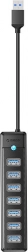 Orico adapter USB hub 7x USB 3.0 (črn)