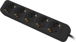 Podaljševalni trak 3 m 5×230 V s PS0-05F-0300-BK