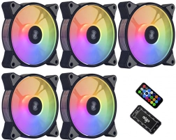 Komplet ventilatorjev AIGO 120 mm ARGB 5 v 1